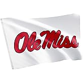Desert Cactus University of Mississippi Flag Rebels Ole Miss U of M Banners 100% Polyester Indoor Outdoor 3x5 feet Flags (Design Y)