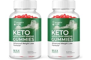 ARK LABS Divinity Labs Keto ACV Gummies, Divinity Keto Gummies (2 Pack)