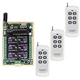 Abytele DC 12V 6 Channel Wireless Remote Control