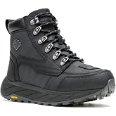 Harley-Davidson Men's Greyford Waterproof Black Motorcycle Boots, D96323
