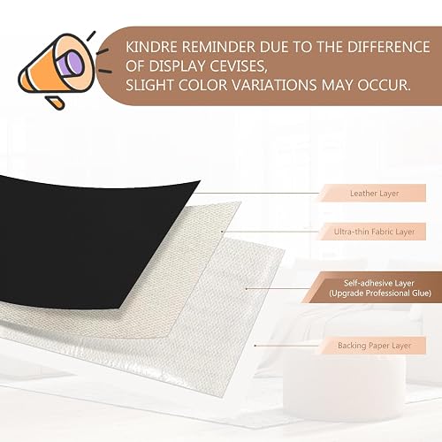 Self-Adhesive Leather Repair Patch Kit – 31.5x16 Inches, Dark Brown, For Furniture, Car Seats, Couches, Sofas - View #8