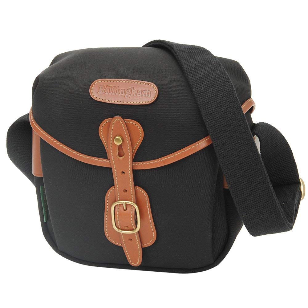 Billingham Hadley Digital Camera Bag (Black Canvas / Tan Leather)