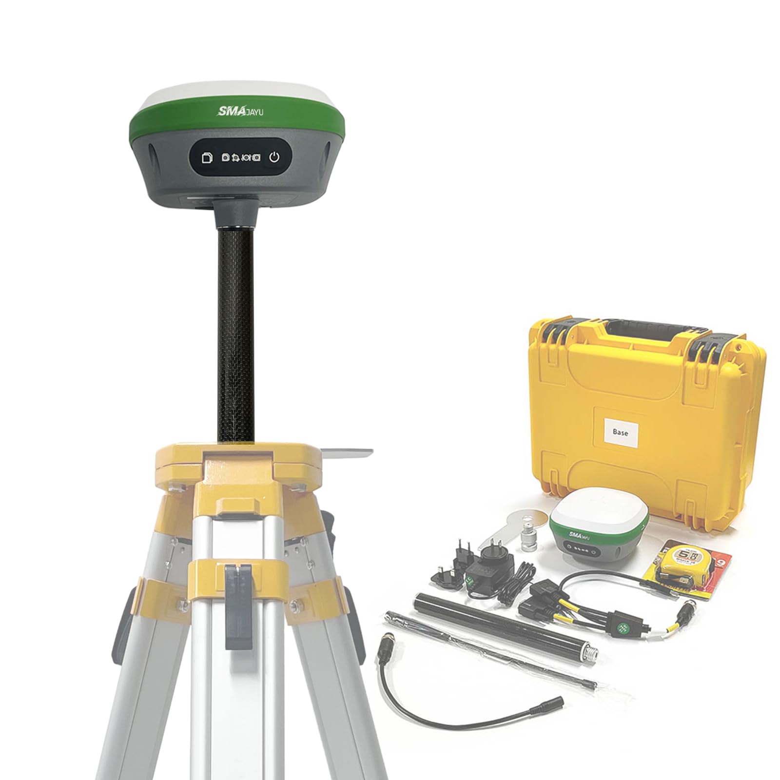 R26 V1 GNSS GPS RTK Base Station for RTK Rover, Drone,Static Point Surveying,Coordinates stakeout(Exclude Tripod)