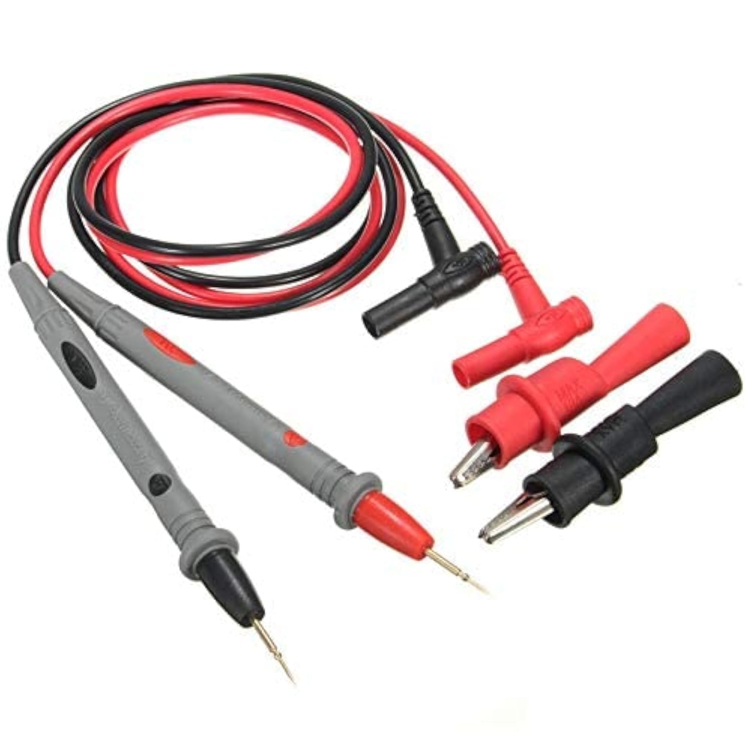 TenYua 1000V 20A Probe Test Lead + Clips Clamp Cable Wire Test For Multi Meter Tester Digital Multimeter