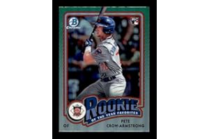 TOPPS 2024 Bowman Rookie of the Year Favorites #ROY-13 Pete Crow-Armstrong Chicago Cubs RC Rookie Official MLB Baseball Trading Card