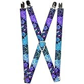Buckle-Down Suspender - Tattoo Johnny Fairy Blue Hair