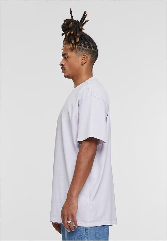 Herren T-Shirt Acid Washed Heavy Oversize Tee softlilac L