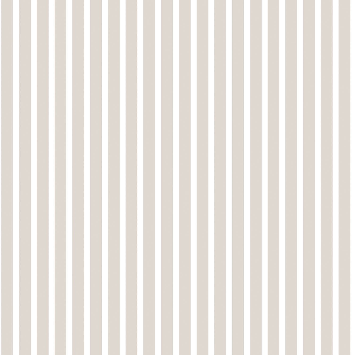 Galerie G67542 Smart Stripes 2, Narrow White Stripes Design Wallpaper, Light Grey/White, 10m x 53cm