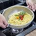 Stainless Steel Colander, 5 Quart Size ~ Microperforated Kitchen Strainer for Pasta, Rice, Orzo, Fruits, Vegetables & More ~ With Riveted Handles & 11.22 Diameter Bowl by SimplyHomeOnline