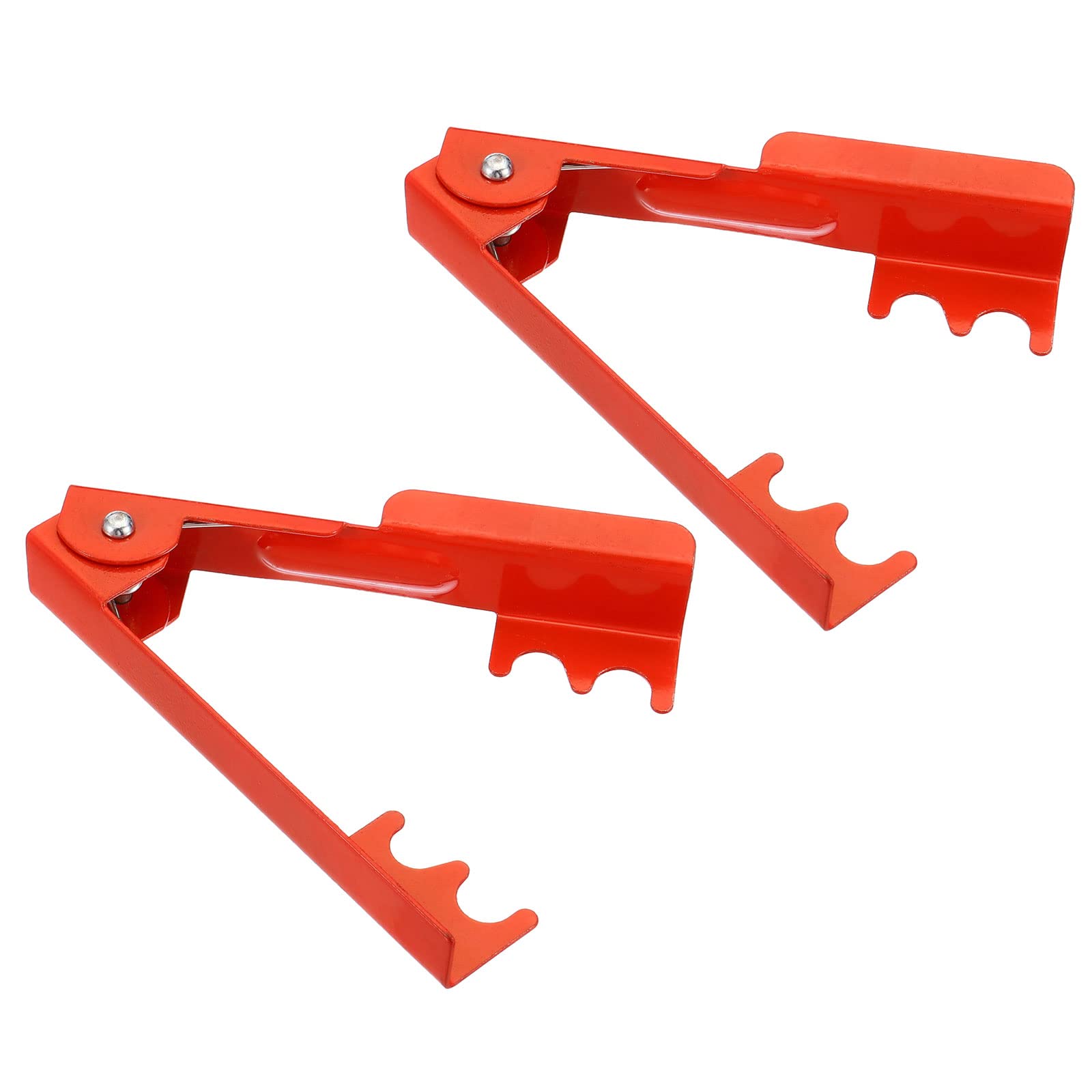 PATIKIL Rose Leaf Thorn Stripper, 2 Pack Rose Stripper Removal Tree Pruner Hand Tool Thorn Remover Leaf Pruners Stripping for Gardening, Red