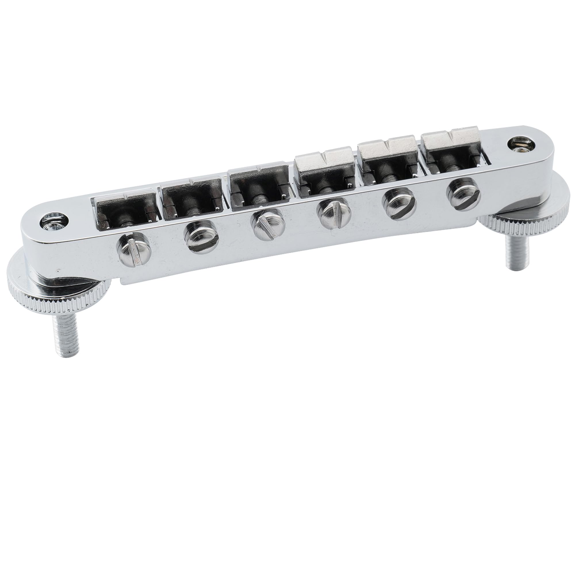 Musiclily Pro 52mm ABR-1 Tune-o-matic Bridge for Epiphone Les Paul SG Style Electric Guitar, Chrome