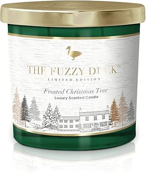 Baylis Harding Fuzzy Duck Winter Wonderland Frosted Christmas Tree Luxury Double Wick Candle Candle Sets