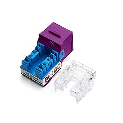 trueCABLE Cat6 Keystone Jack, Unshielded (UTP), 90