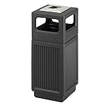 Safco Canmeleon Trash Can, 30 Gallons, Indoor and