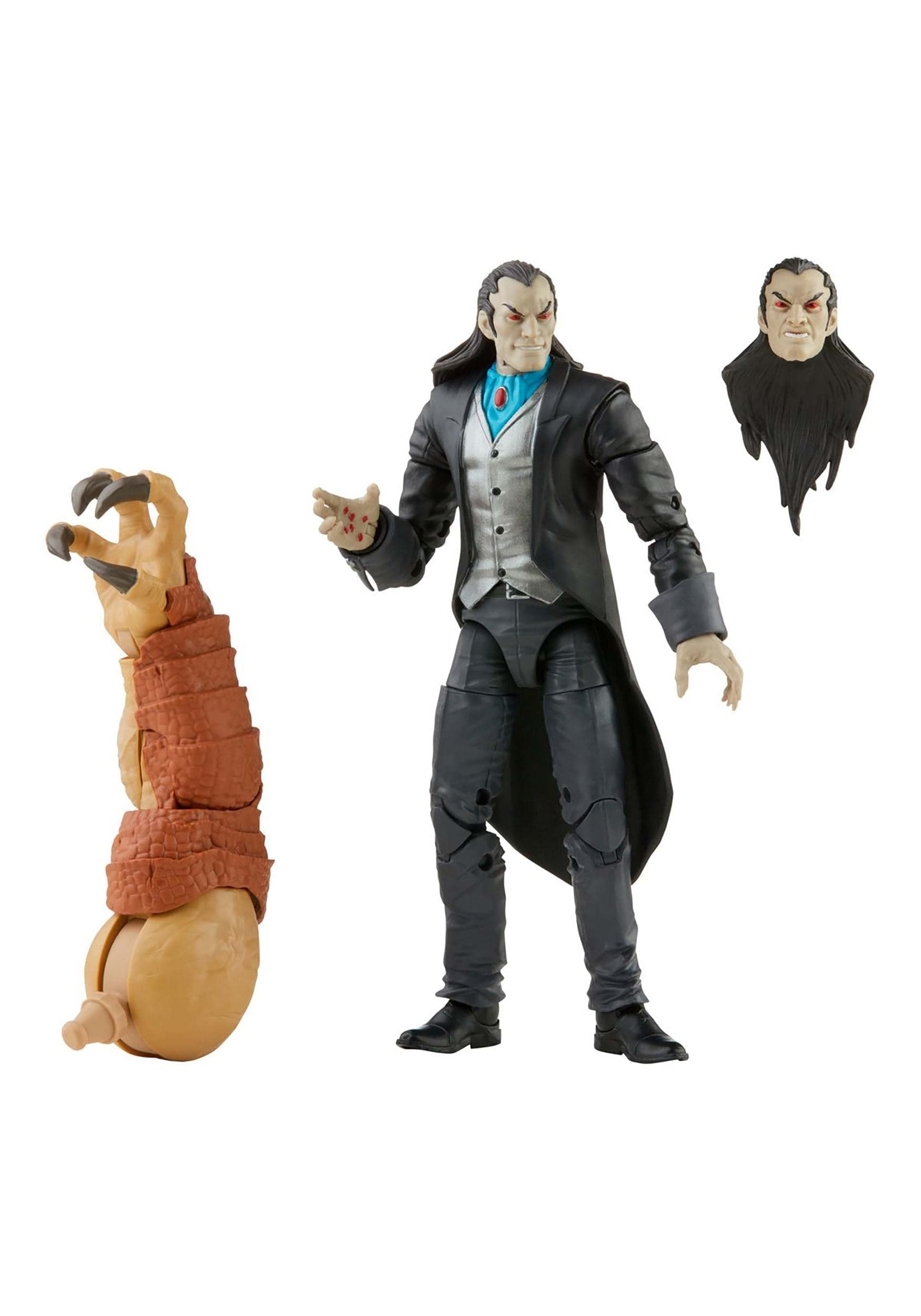 Marvel Legends Series Morlun 15cm Collectible Action Figure Toy, 4 Accessories and 2 Build-A-Figure Part(s)