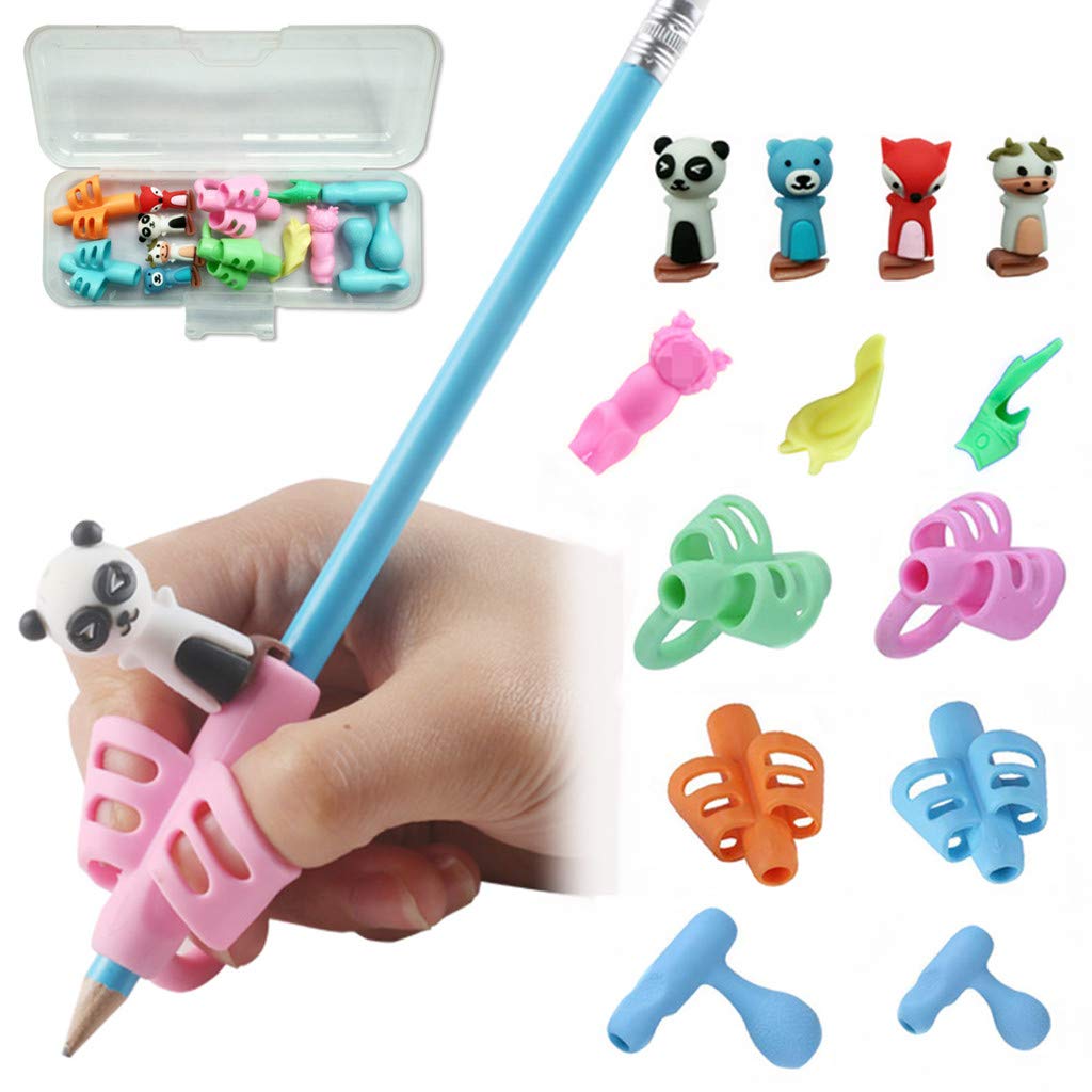 Kids Pencil Grips,LifeDawn 13Pcs Pencil Grips Professional
