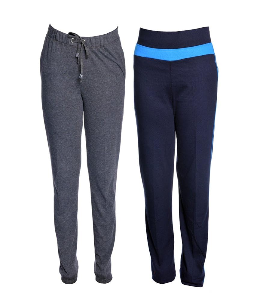 vimal cotton blended womens trackpants(pack of 2)
