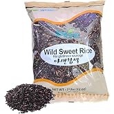 Black Sweet Rice Black Wild Sweet Rice Sticky Rice Glutinous Rice 2lb