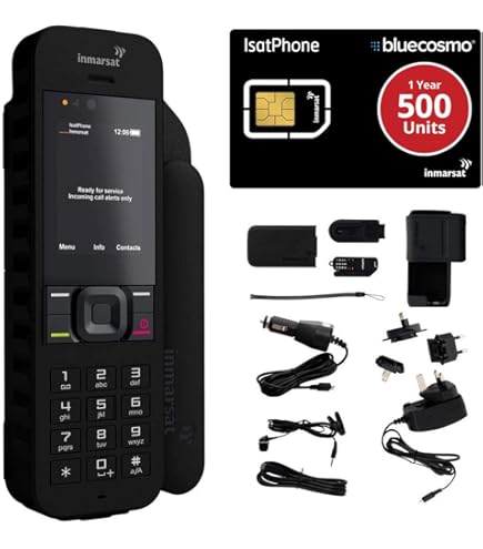 Amazon.com: OSAT Thuraya XT-LITE 衛星電話+ 170 台標準預付卡