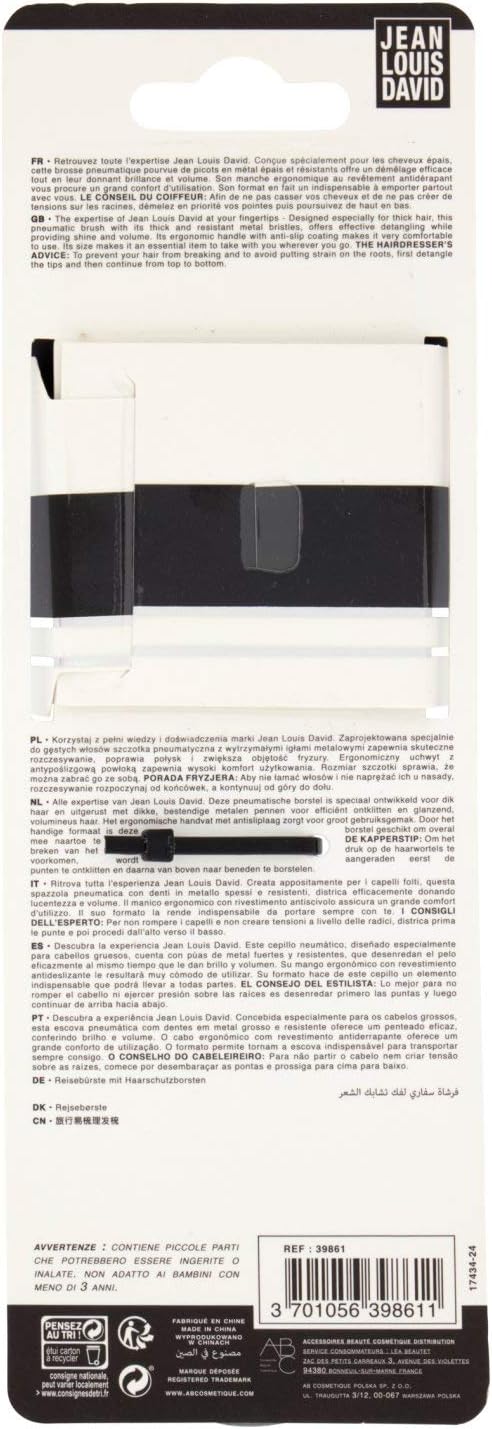 Jean Louis David Thick Hair Brush, 1 Unité (Lot de 1) - Image 5