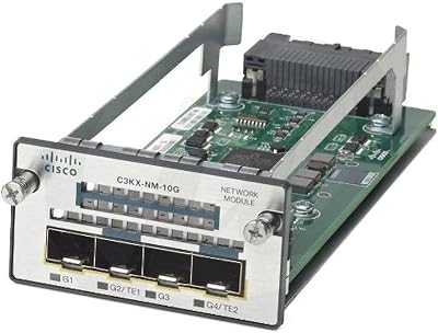 Cisco C3KX-NM-10G Network Module SFP SFP+ Uplink Ports Hot-Swappable
