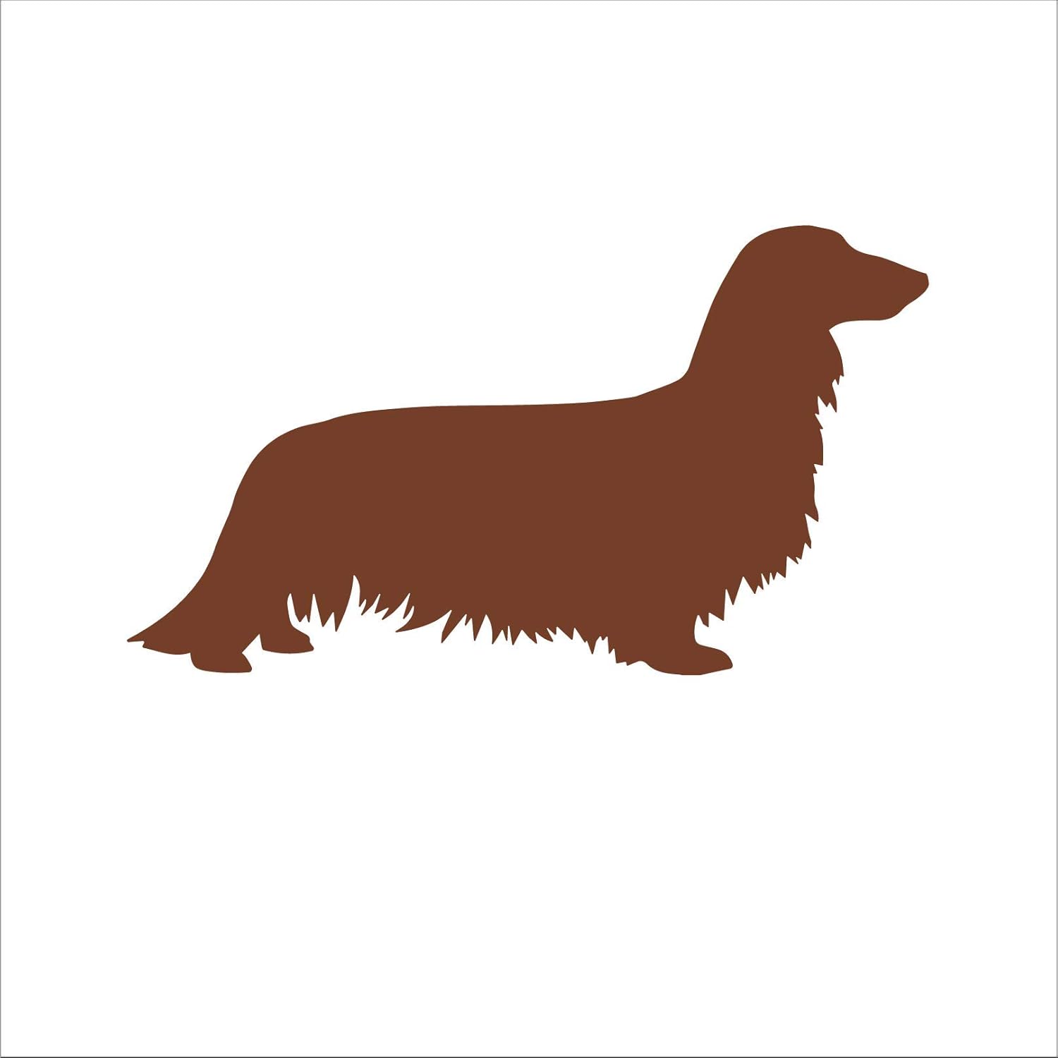 Amazon Com Long Haired Dachshund Metal Wall Art Home Decor