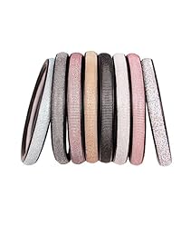 U & M funda de piel para volante, vidrio Bling Bling Rhinestones antideslizante mujer Protector de volante disponible para 15 inch, Negro