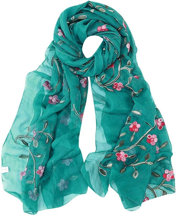 6 Spille Da Sciarpa Di Sicurezza – Fermascialle E Hijab Con Fiore – Colori Assortiti, Made In Turkey