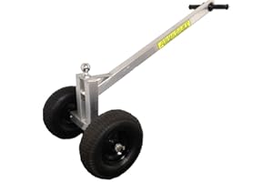 AQUACARTS Aquacart -Extreme Heavy Duty- Trailer Dolly- USA Built- Strong Square Aluminum and Stainless Steel- Helps Move Boat ATV Utility Camper Trailers with Ease