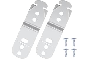ULAPITHI 2PCS 619985 00619985 Dishwasher Mounting Bracket Fit for Bosch Dishwasher Mounting Clips Dishwasher Anti Tip Bracket Kit Replaces AP4538351 00605007 00628371 628371