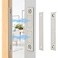 Jiayi 30 Lb Cabinet Door Magnets, 2 Pack Magnetic Drawer Catch Heavy Duty Kitchen Magnets Closures, Screw on Door Magnetic Catch Cupboard Double Magnets Latch for Wardrobe Closet Door Closing