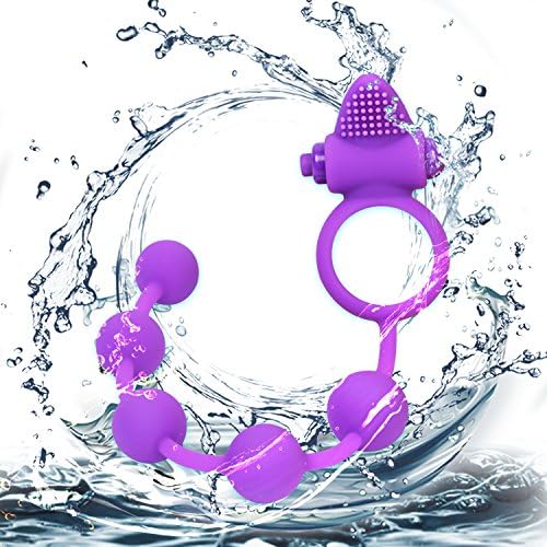 Aimshine Electric Massaging Ring with Silicone Beads