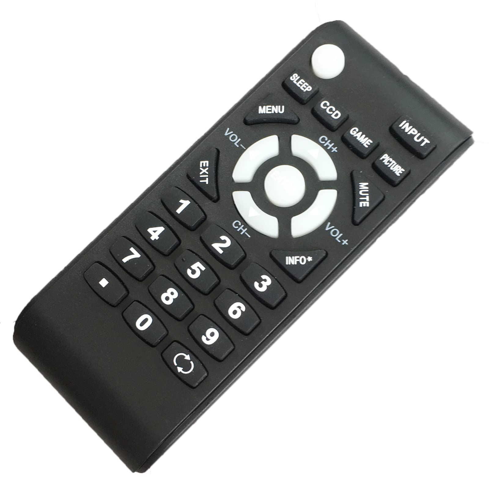 Photo 1 of Replacement Remote Control Compatible for Insignia TV NS-48D510NA17 NS-32D311NA17 NS-24D510MX17 NS-32D310NA17 NS-40D510MX17 NS-24D510MX17 NS-24D510NA17 NS-39D310NA17 NS-48D510NA17