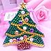 DIY Diamond Painting Keychain, Christmas Embroidery Kits Ornaments, 5D Diamond Art for Kids and Adult Beginners Home Wall Decor Perfect for Gift(4pcs)