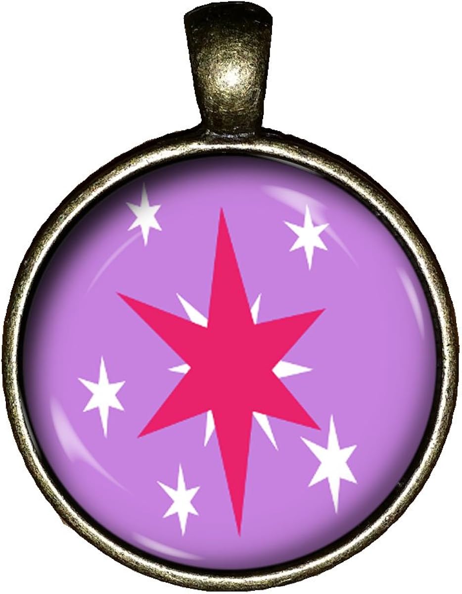 My Little Pony Twilight Sparkle Necklace Handmade Friendship is Magic Jewelry