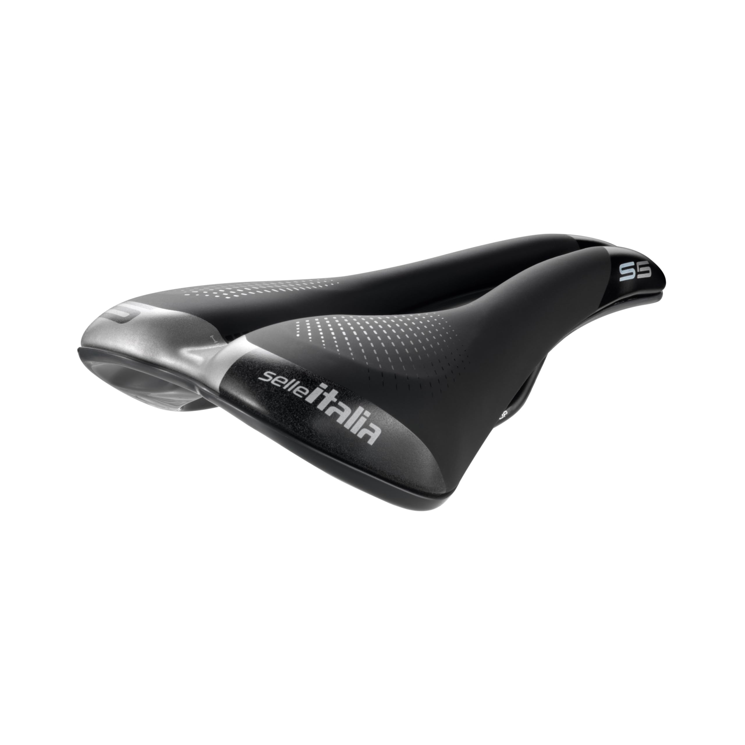 Selle Italia S 5 Superflow Bike Saddle (S5) W145 x L255 mm, Black