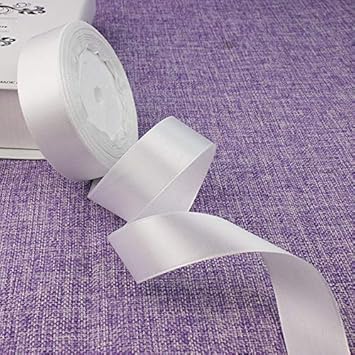Amazon Com Jammas 2cm Silk Satin Ribbons Gold Silver White Black