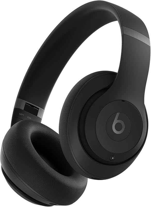Studio Pro - Casque sans Fil avec Bluetooth et Réduction du Bruit - Audio Spatial personnalisé, Audio USB-C au Format Lossless, Compatibilité Apple et Android - Noir
