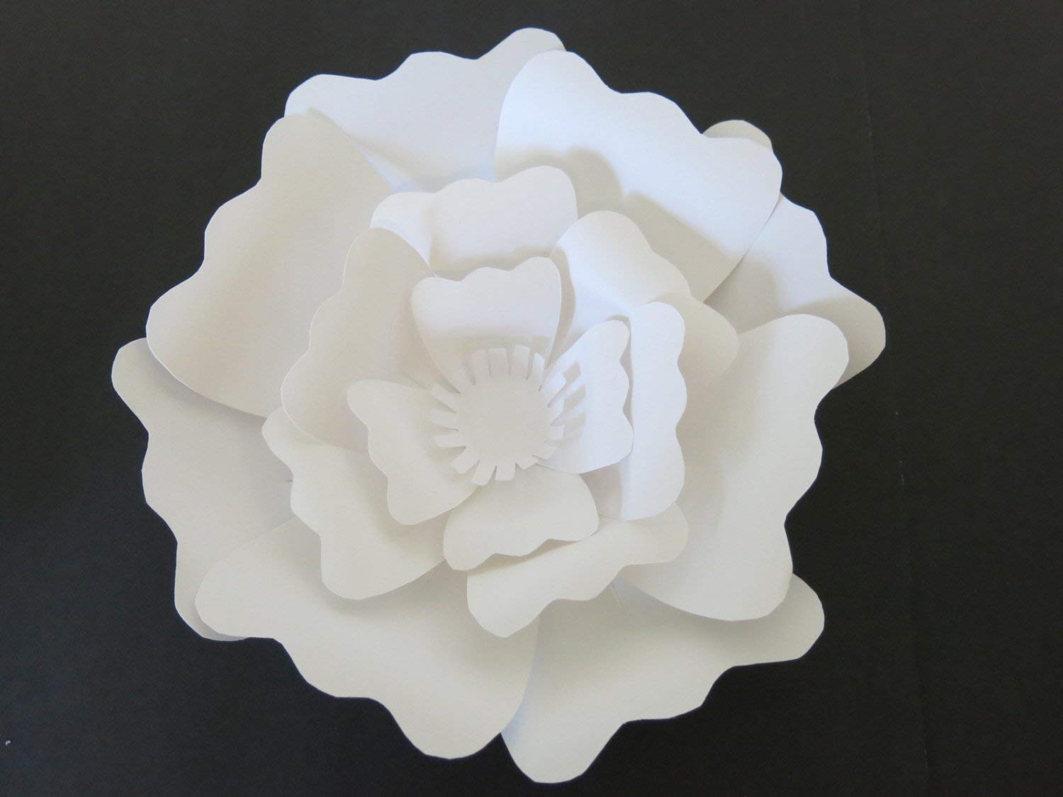 Amazon Com Big Sculpted Paper Rose For Wedding Flower Wall