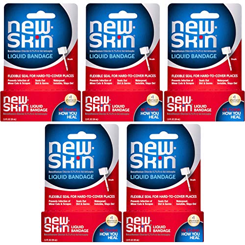 Newskin Antiseptic Liquid Bandage 1 Oz (Pack of 5) Pricepulse