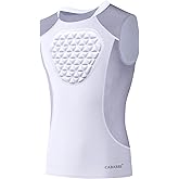 Cabasse Youth Chest Protector, Heart-Guard/Sternum Protection Shirt for Baseball, Football, T Ball, Lacrosse & Goalies