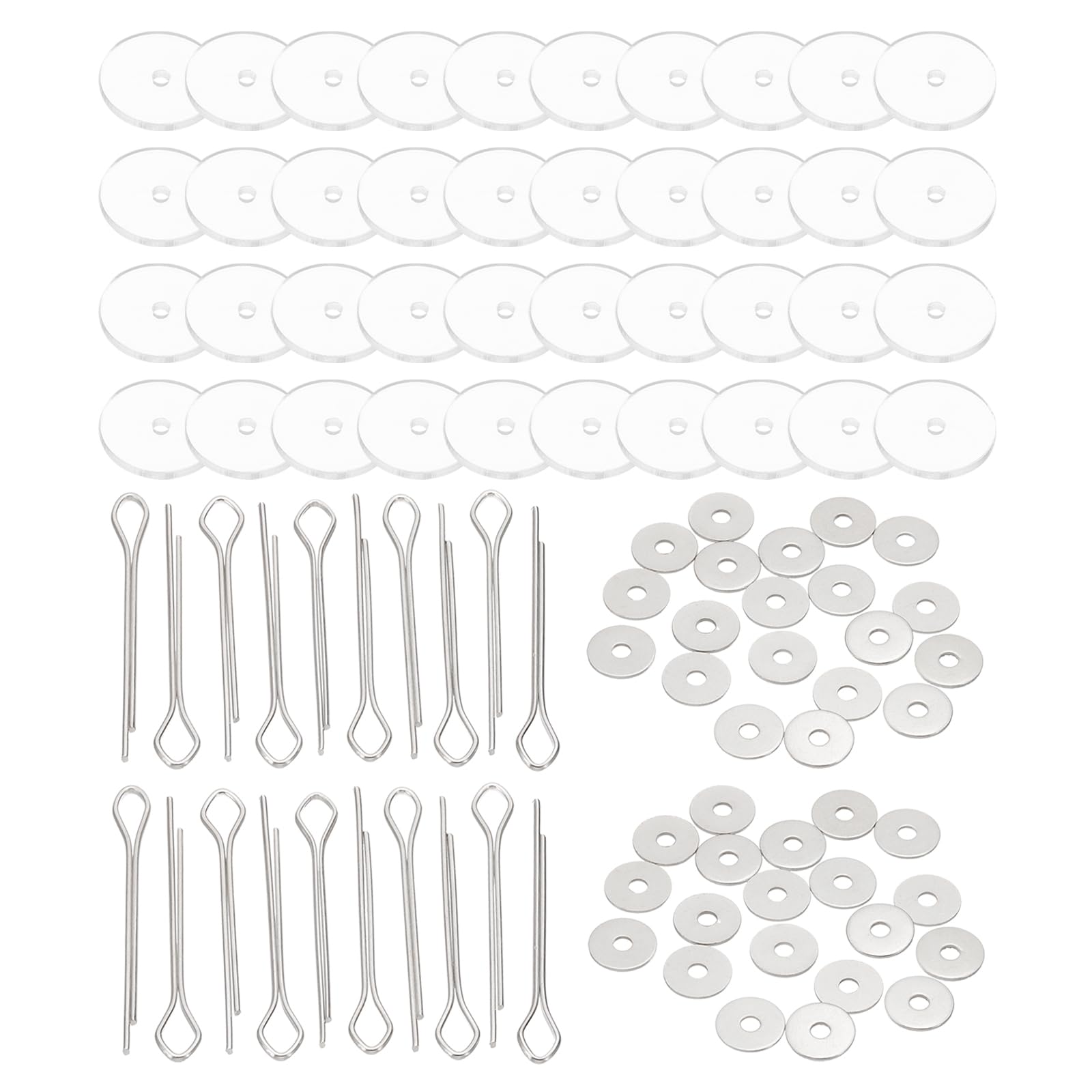 PATIKIL 18mm Doll Joints, 20 Set Realistic Movable Limbs for Doll Art Crafting, Unisex Adults, Bear, Non-Foldable