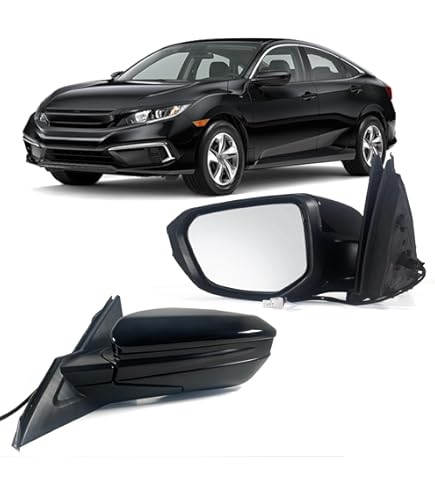 Amazon.com: MOFANS Door Side Mirror Fit for Honda Civic 10th Gen