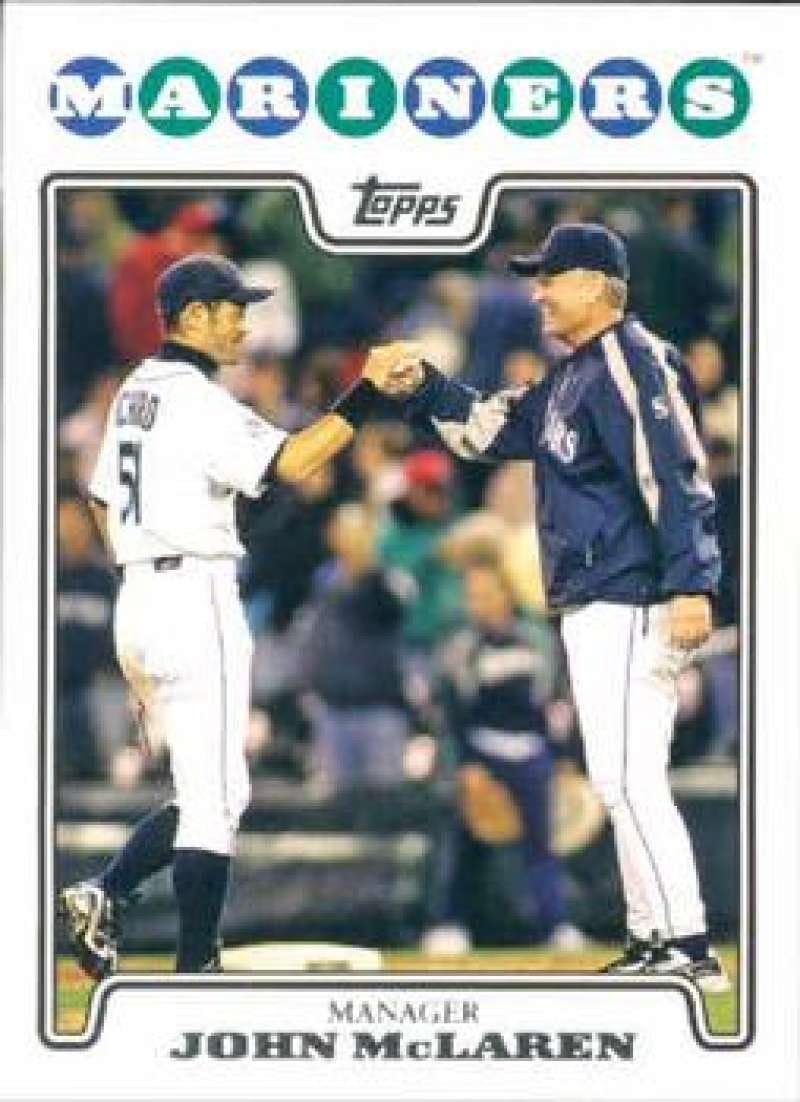 Amazon Com 2008 Topps 463 John Mclaren Nmmt Mariners