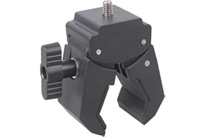 Round Tube Mounting Clamp for 15 45mm Diameter Photography Accessories Tripods Tablets Action Cameras Clamp External Screw Mo