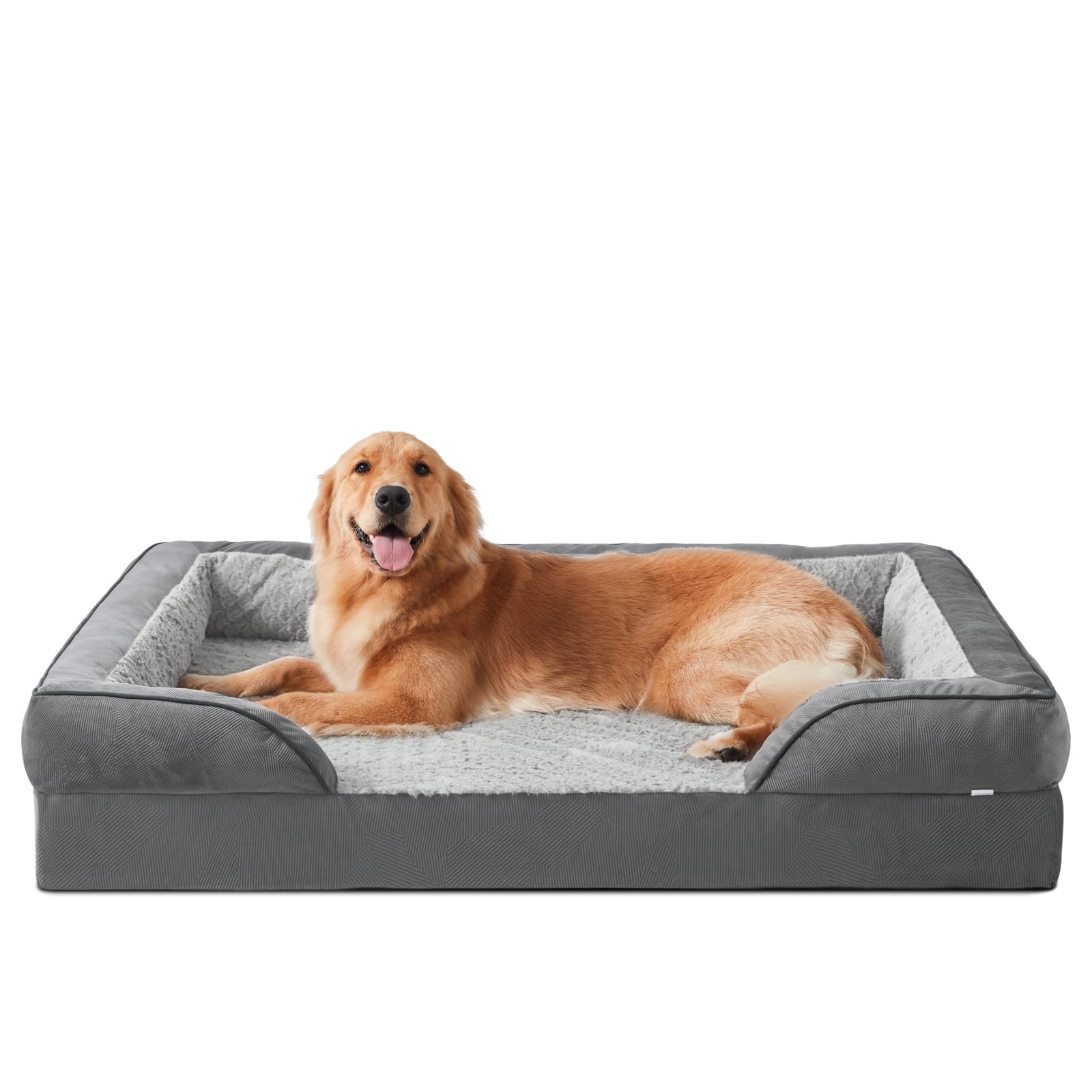 Dog Beds Orthopedic Dog Bed For Extra Large Dogs, Bolster Egg