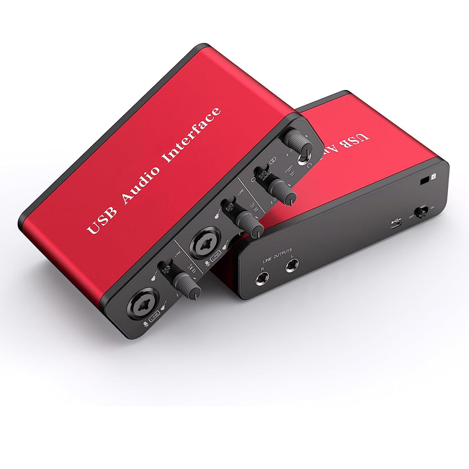 Audio Interface Plug Mua USB audio interface for recording podcasts and streaming media ...