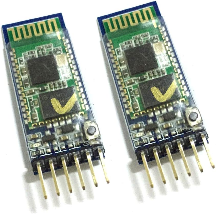 Relkin HC-05 Wireless Bluetooth 6 Pin Wireless Serial Port Communication BT Module RF Bluetooth Module 6 Pin for Arduino Uno r3