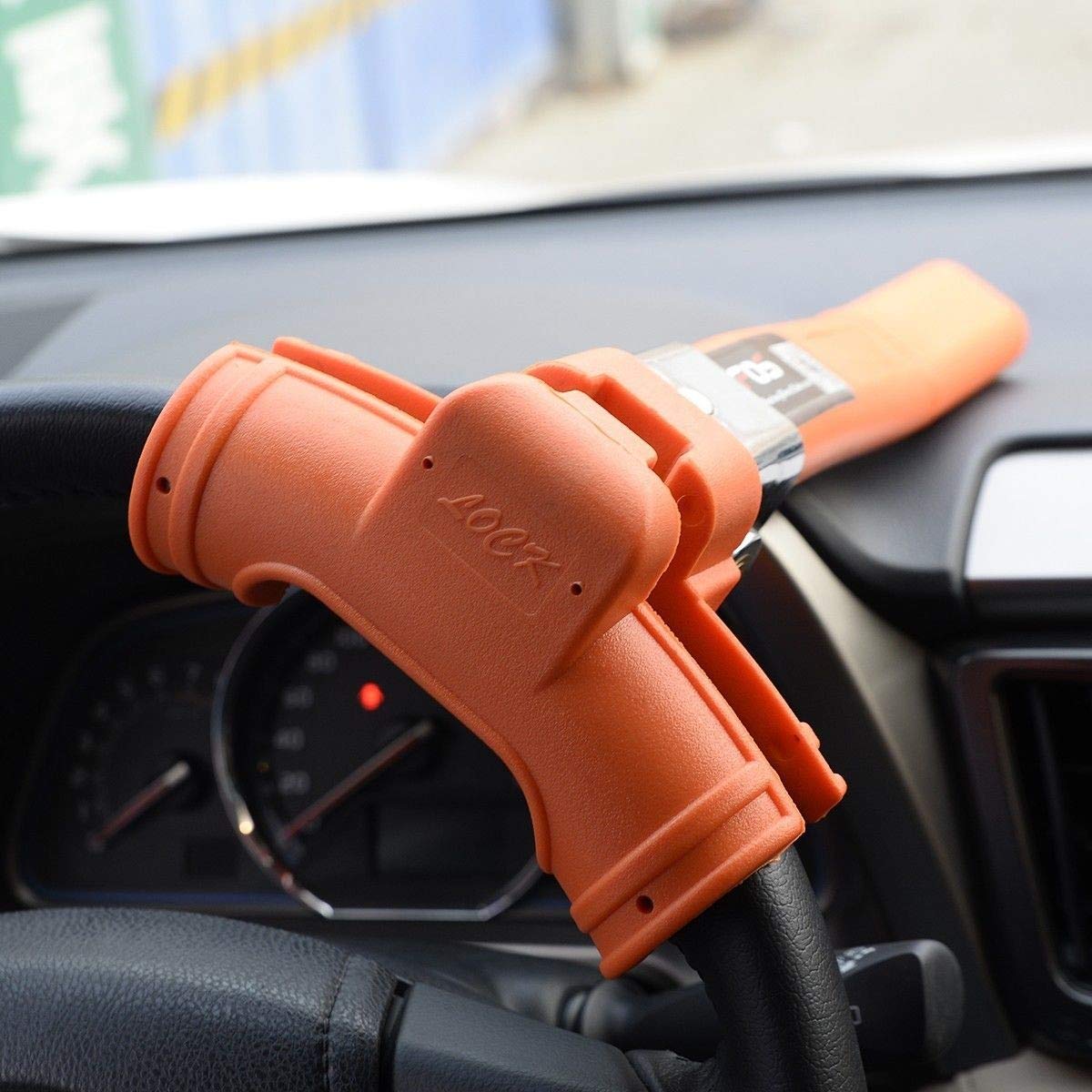 Amazon Steering Wheel Lock Vehicle Car Security Keyed Lock Anti