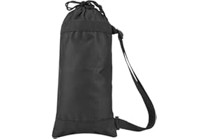 ANGGREK Camera Tripod Bag Black Portable Folding Outdoor Oxford Padded Strap Camera Tripod Photography Carry Bag Designed for Camera Tripod Microphone Tripod Monopod (35cm)